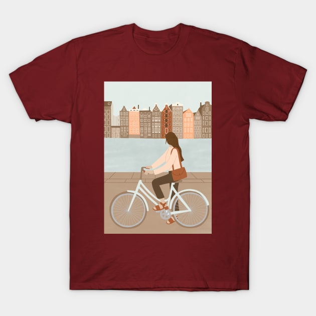 Amsterdam T-Shirt by Happy Mouse Studio